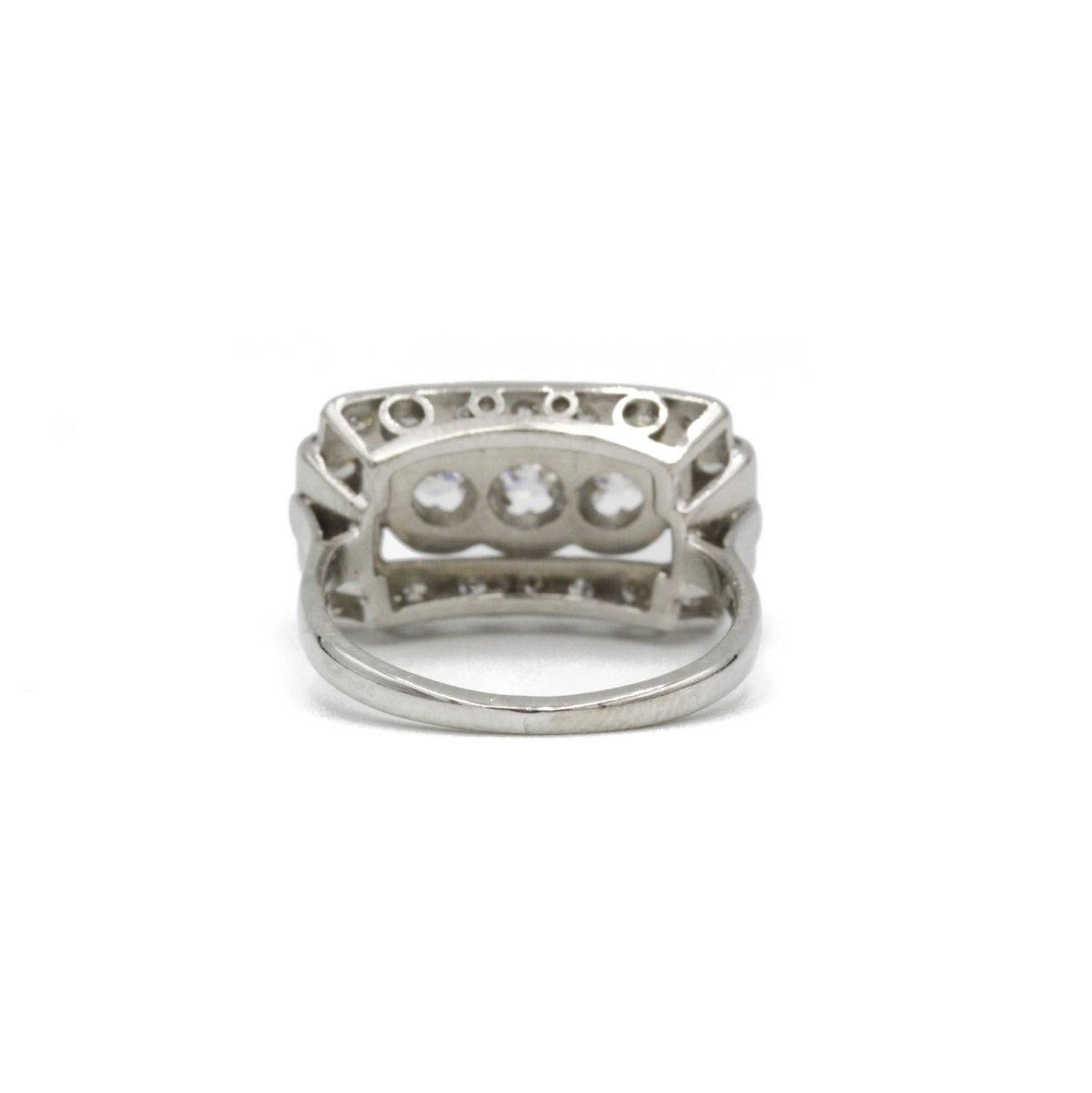 Bague - Platine & Diamants - Castafiore