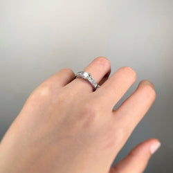 Bague - Platine & Diamants - Castafiore