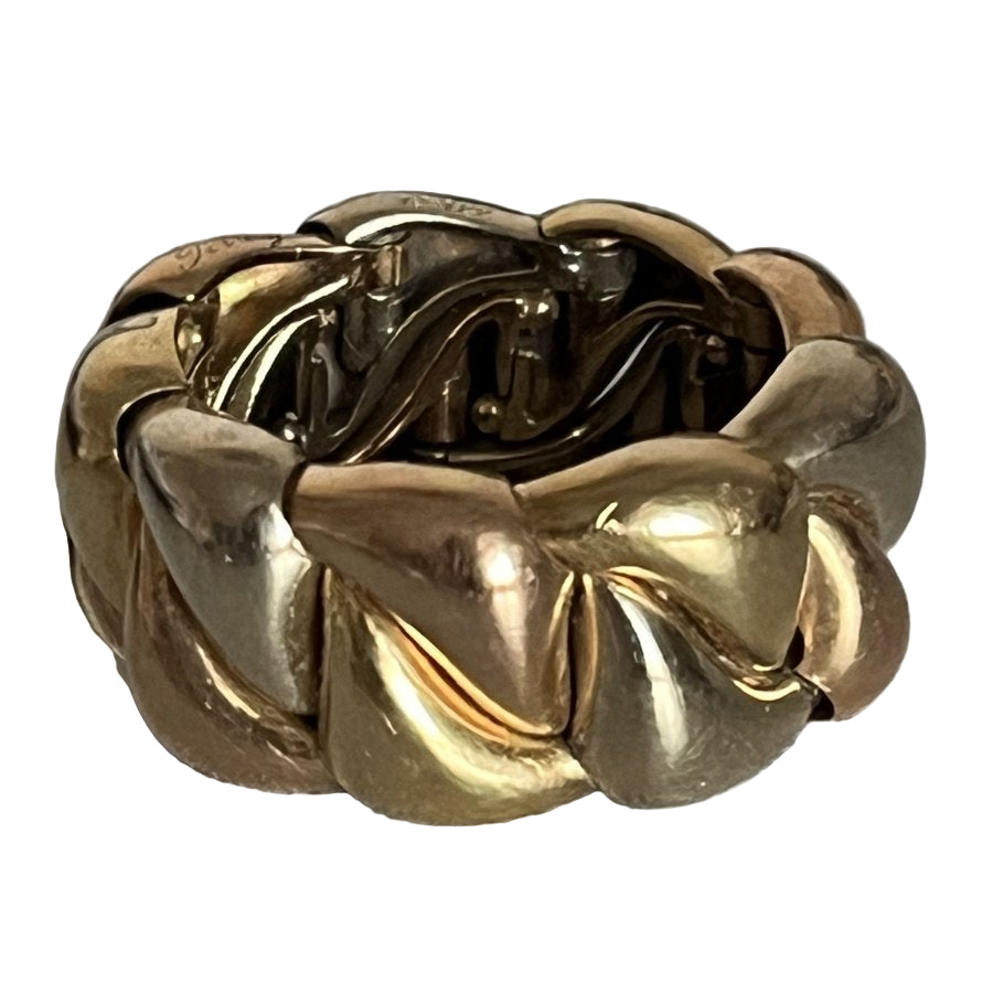 Bague POIRAY torsadé en or jaune et or gris - Castafiore
