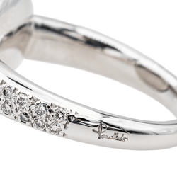 Bague POMELLATO "Capri" en or blanc, jais et diamants - Castafiore
