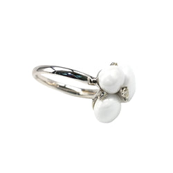 Bague POMELLATO CAPRI Or blanc - Castafiore