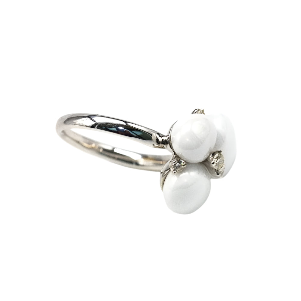 Bague POMELLATO CAPRI Or blanc - Castafiore