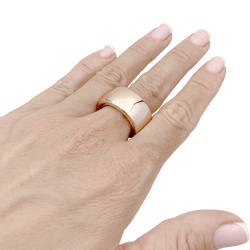 Bague Pomellato "Iconica Medium Large" en or jaune - Castafiore