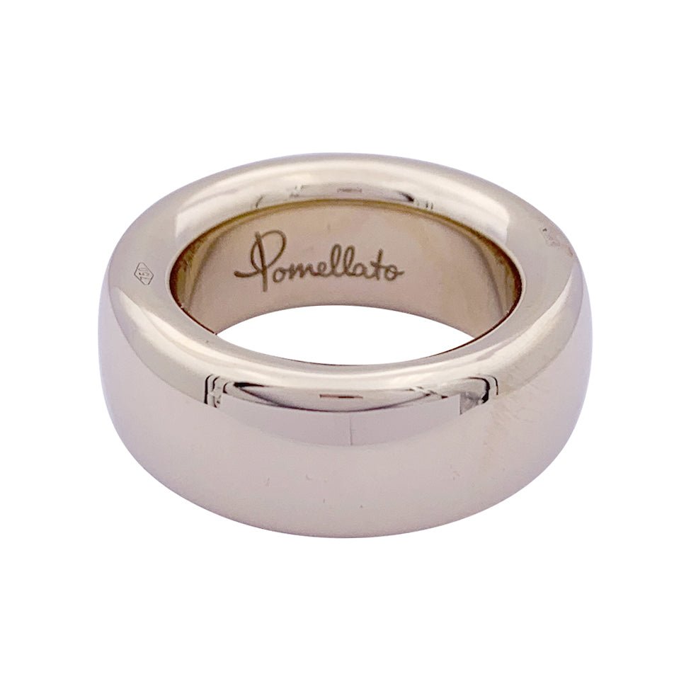 Bague Pomellato, "Iconica Medium", or blanc naturel. - Castafiore