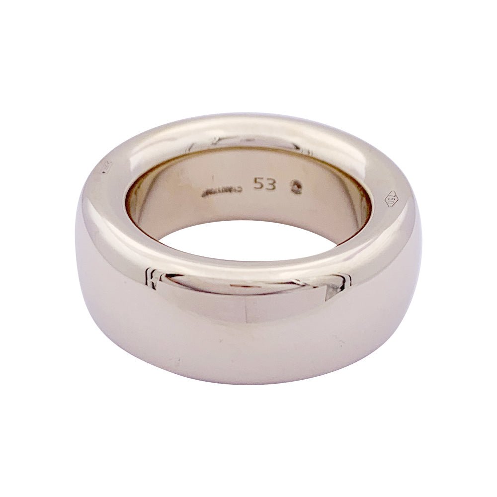 Bague Pomellato, "Iconica Medium", or blanc naturel. - Castafiore