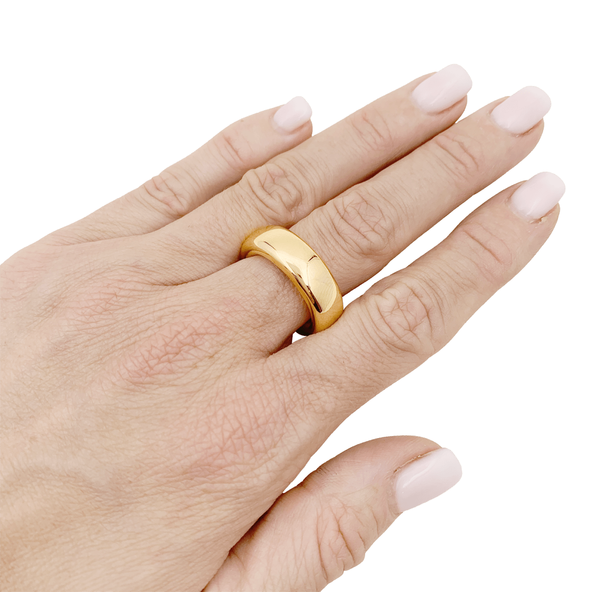 Bague Pomellato, "Iconica Slim", or rose. - Castafiore