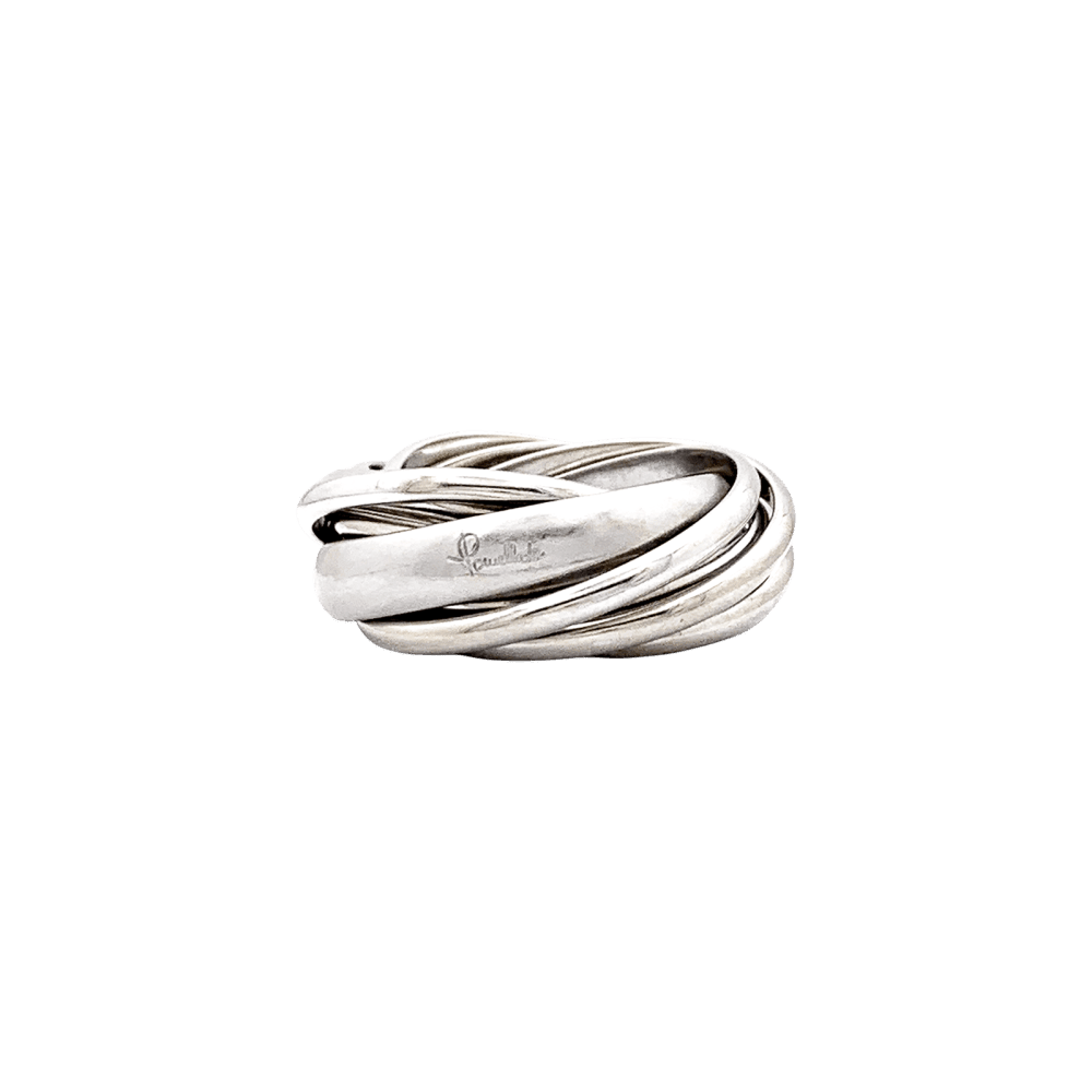 Bague POMELLATO "Mille Cercles" en or blanc - Castafiore