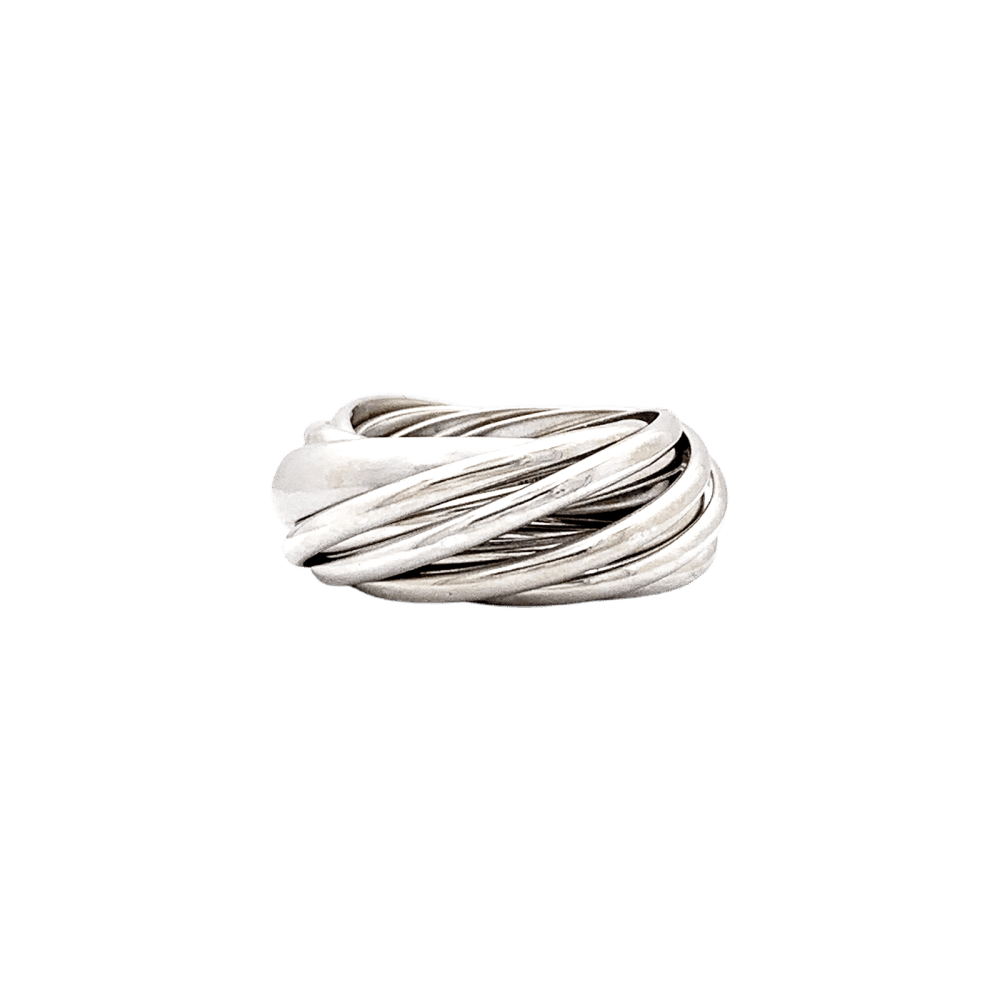 Bague POMELLATO "Mille Cercles" en or blanc - Castafiore