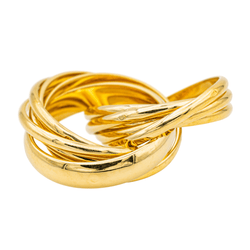 Bague POMELLATO "Milles cercles" en or jaune - Castafiore