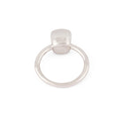 Bague POMELLATO “Nudo” en or blanc et quartz blanc - Castafiore