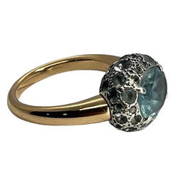 Bague Pomellato or rose et topaze - Castafiore