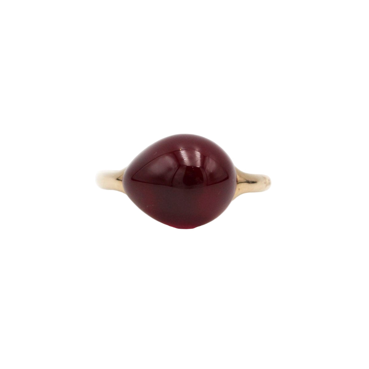 Bague POMELLATO Rouge passion en or rose et rubis - Castafiore