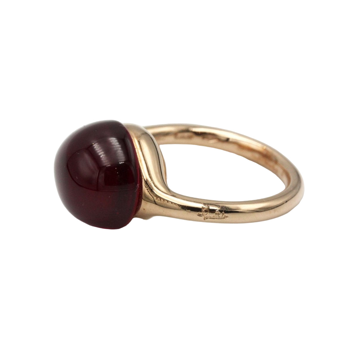 Bague POMELLATO Rouge passion en or rose et rubis - Castafiore