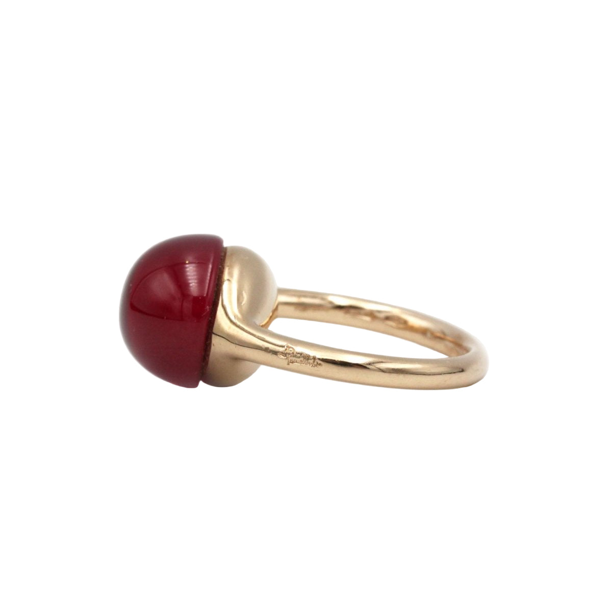 Bague POMELLATO Rouge passion en or rose et rubis - Castafiore