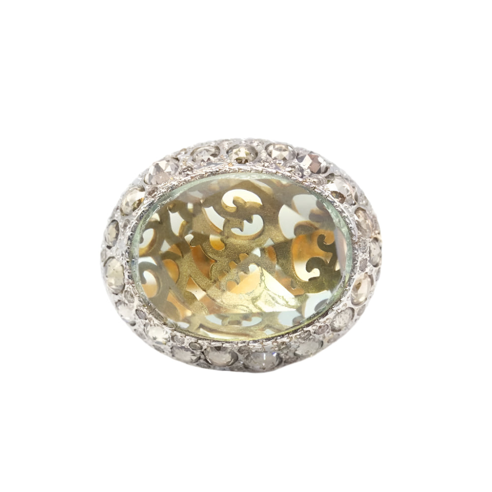 Bague POMELLATO TANGO en or bicolore - Castafiore