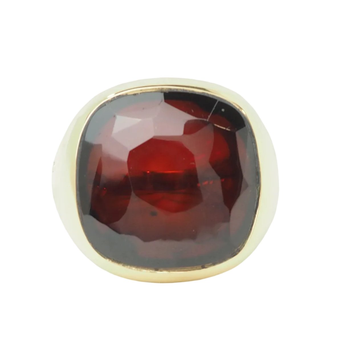 Bague POMELLATO "Victoria" en or jaune et grenat - Castafiore