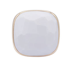 Bague Pomellato, "Victoria", or rose, cacholong. - Castafiore