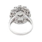 Bague Pompadour en or blanc et diamants - Castafiore