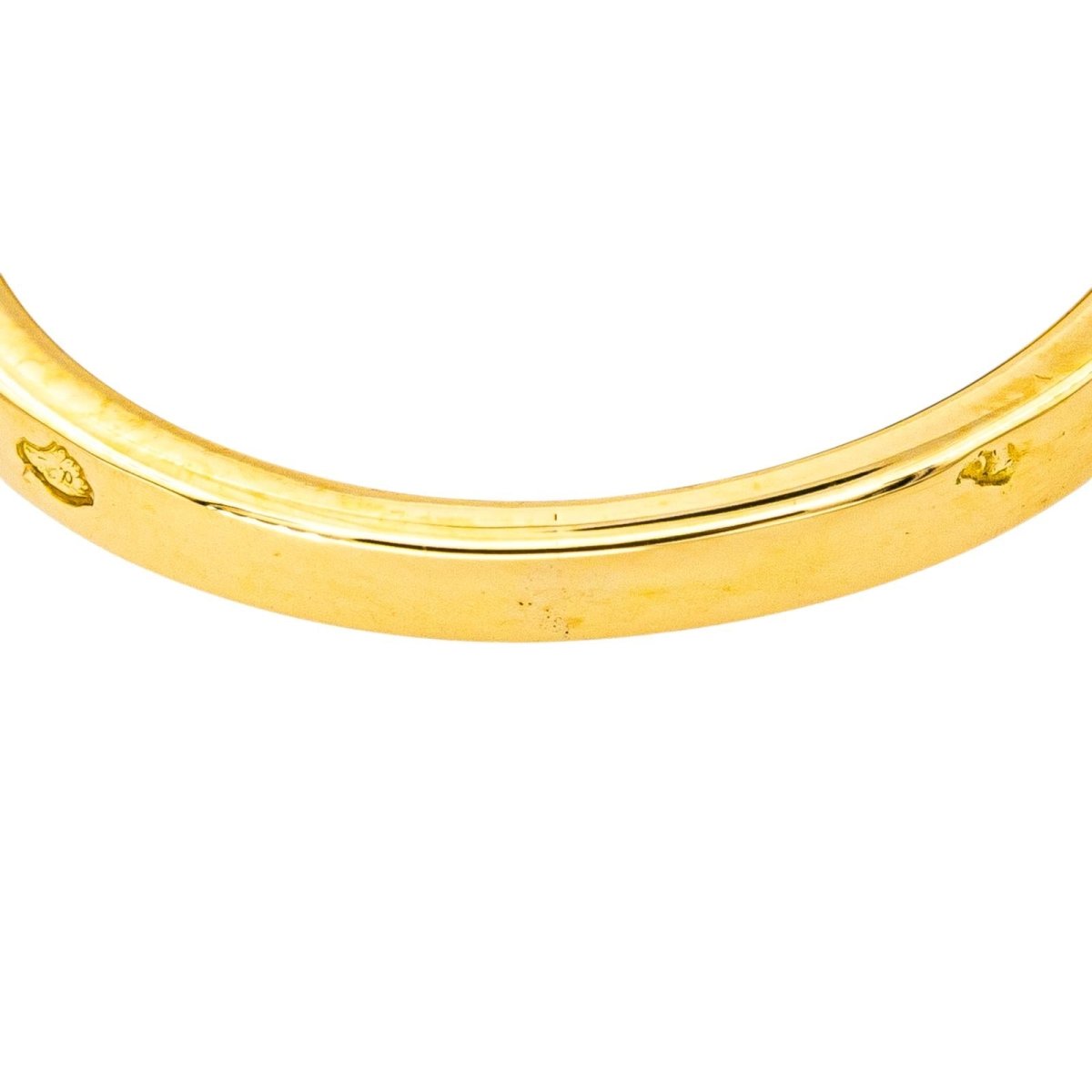 Bague Pompadour en or jaune, émeraude et diamants - Castafiore