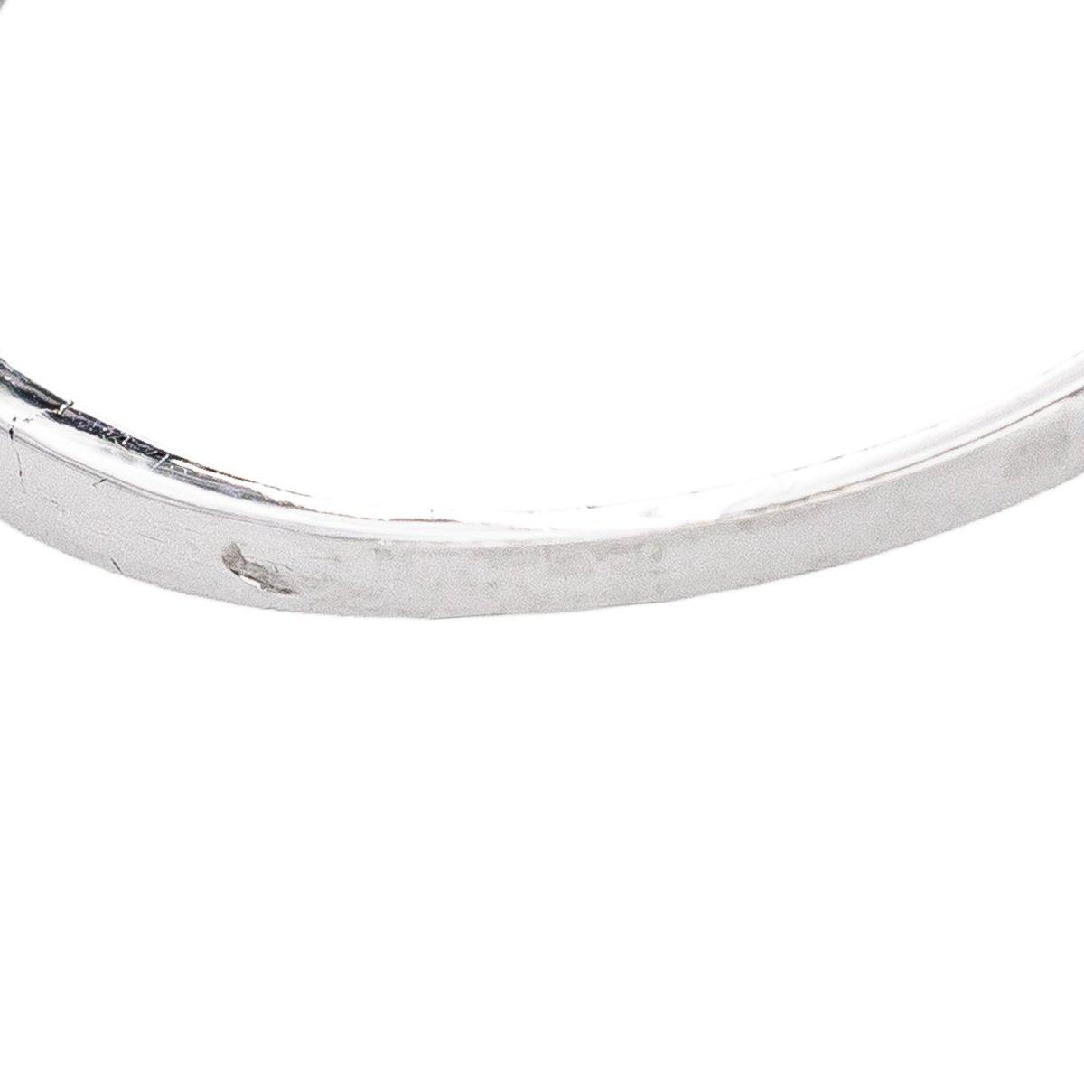 Bague Pompadour Or blanc Saphir - Castafiore