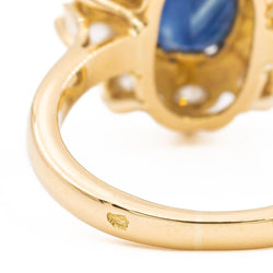 Bague Pompadour or jaune Saphir - Castafiore