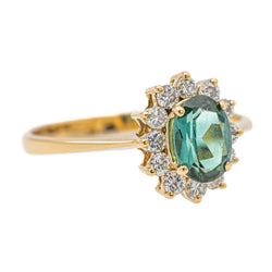 Bague Pompadour Or jaune Tourmaline - Castafiore