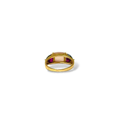 Bague quartz rose suiffé - Castafiore