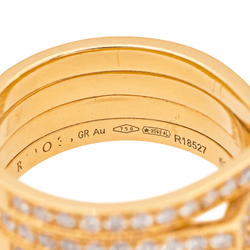 Bague REPOSSI "Antifer" en or rose et diamants - Castafiore