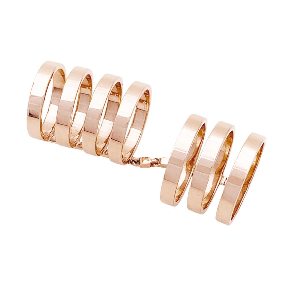 Bague REPOSSI "Berbere" en or rose - Castafiore