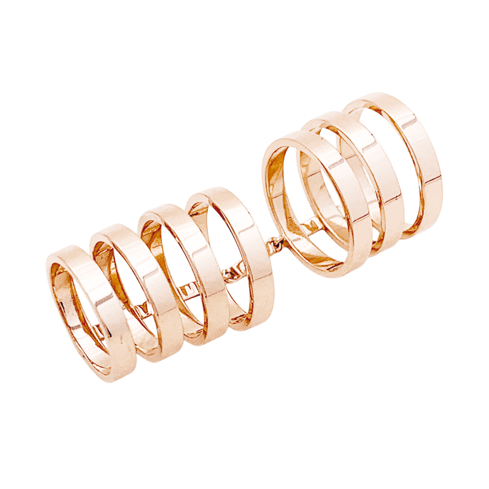 Bague REPOSSI "Berbere" en or rose - Castafiore