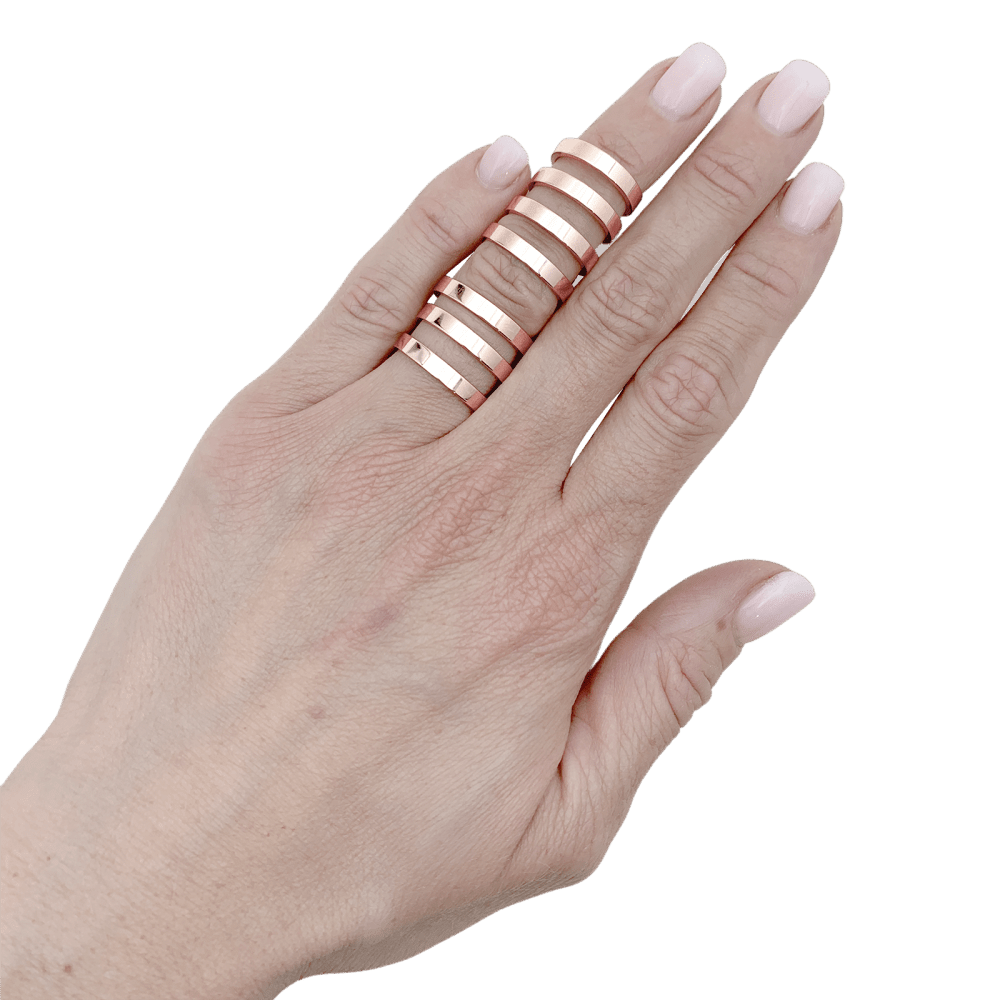Bague REPOSSI "Berbere" en or rose - Castafiore