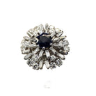 Bague saphir et diamant - Castafiore