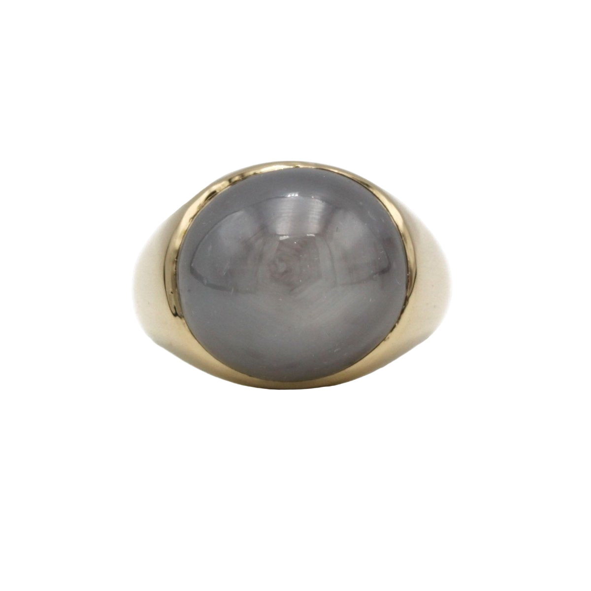 Bague Saphir étoilé en or jaune - Castafiore