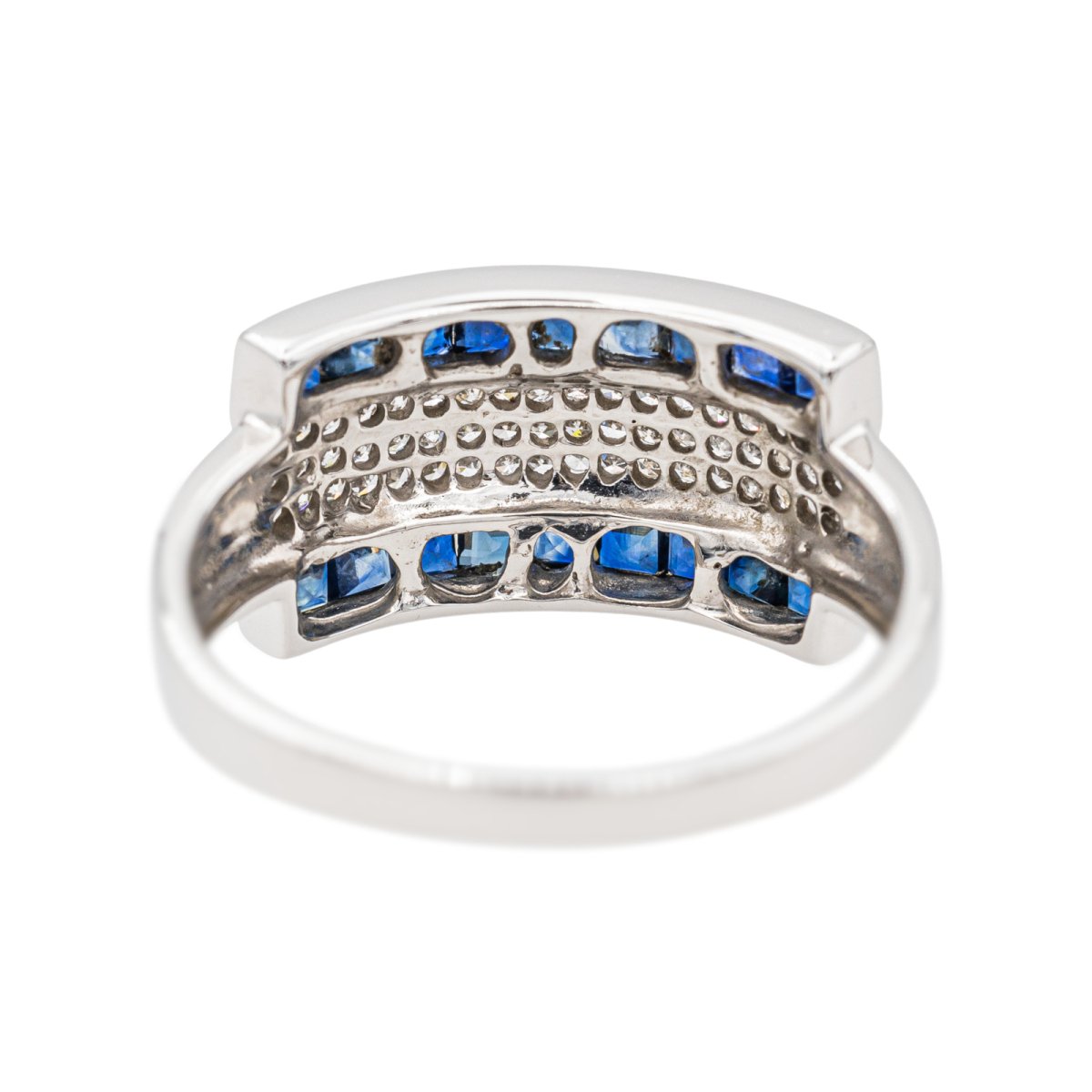 Bague Saphir Or Blanc - Castafiore