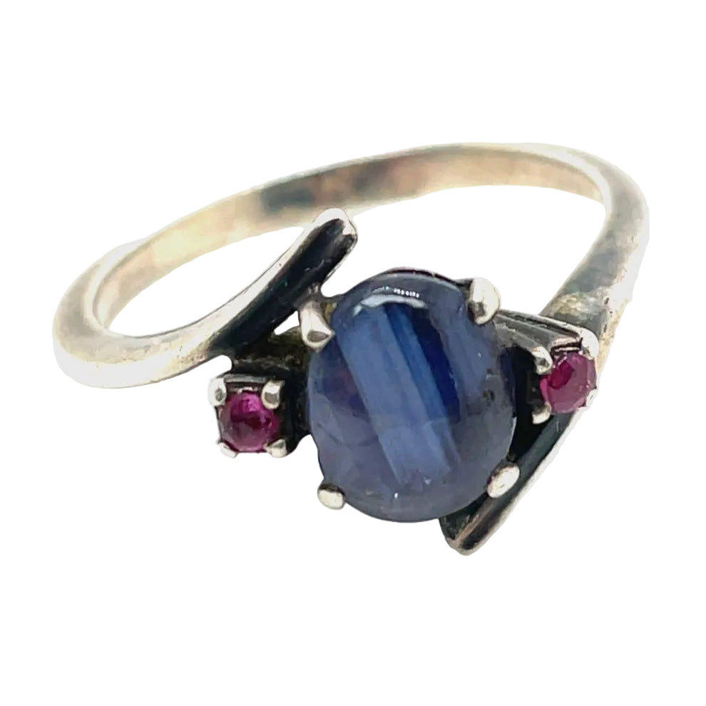 Bague Saphirs Argent - Castafiore