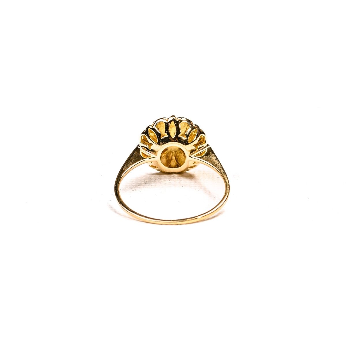 Bague sentimentale Augis, médaille d'amour en or jaune - Castafiore
