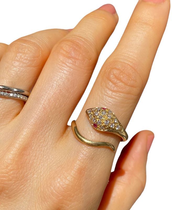 Bague serpent - Castafiore