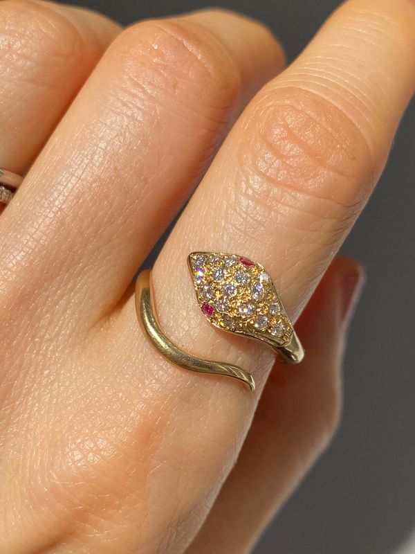 Bague serpent - Castafiore