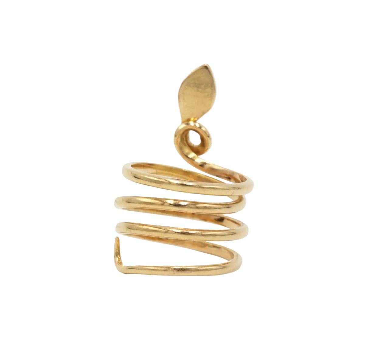 Bague Serpent en or jaune - Castafiore