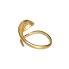 Bague Serpent en or jaune, rubis et diamants - Castafiore