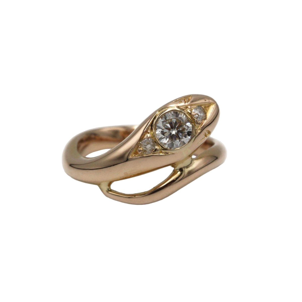 Bague Serpent - Or & Diamants - Castafiore