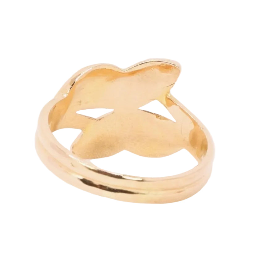 Bague serpent vintage or rose - Castafiore