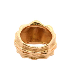 Bague signée Chanel en or 18k - Castafiore