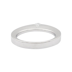 Bague Solitaire CARTIER en or blanc et diamant - Castafiore