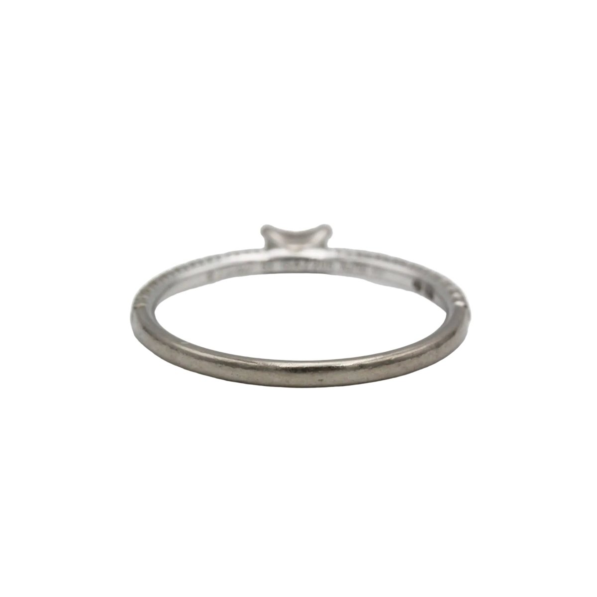 Bague Solitaire CARTIER "Étincelle" en or blanc et diamants - Castafiore