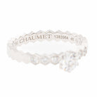 Bague Solitaire CHAUMET "Bee my Love" en or blanc et diamant - Castafiore