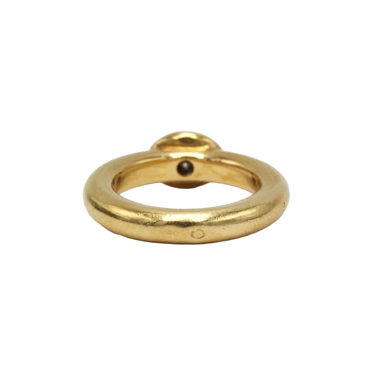 Bague Solitaire CHAUMET en or jaune et diamant - Castafiore