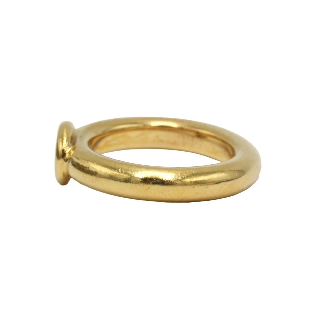 Bague Solitaire CHAUMET en or jaune et diamant - Castafiore