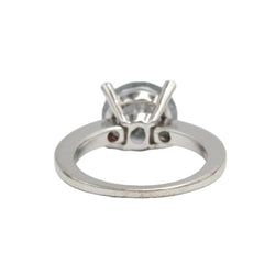 Bague Solitaire CHOPARD "Happy So" en or blanc et diamants - Castafiore