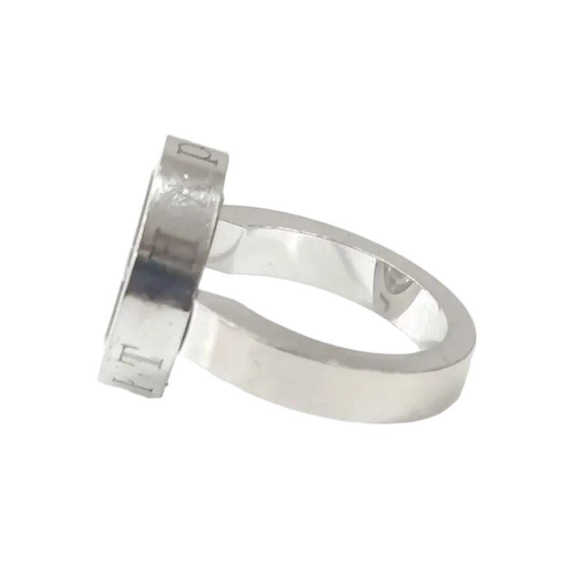 Bague Solitaire CHOPARD "Happy Spirit" en or blanc et diamant - Castafiore